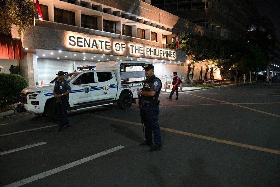 Insiden penahanan Dela Rosa di Senat Filipina