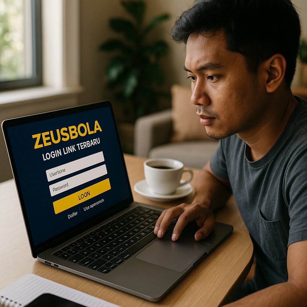Cara Login ZeusBola dengan Link Terbaru yang Masih Aktif