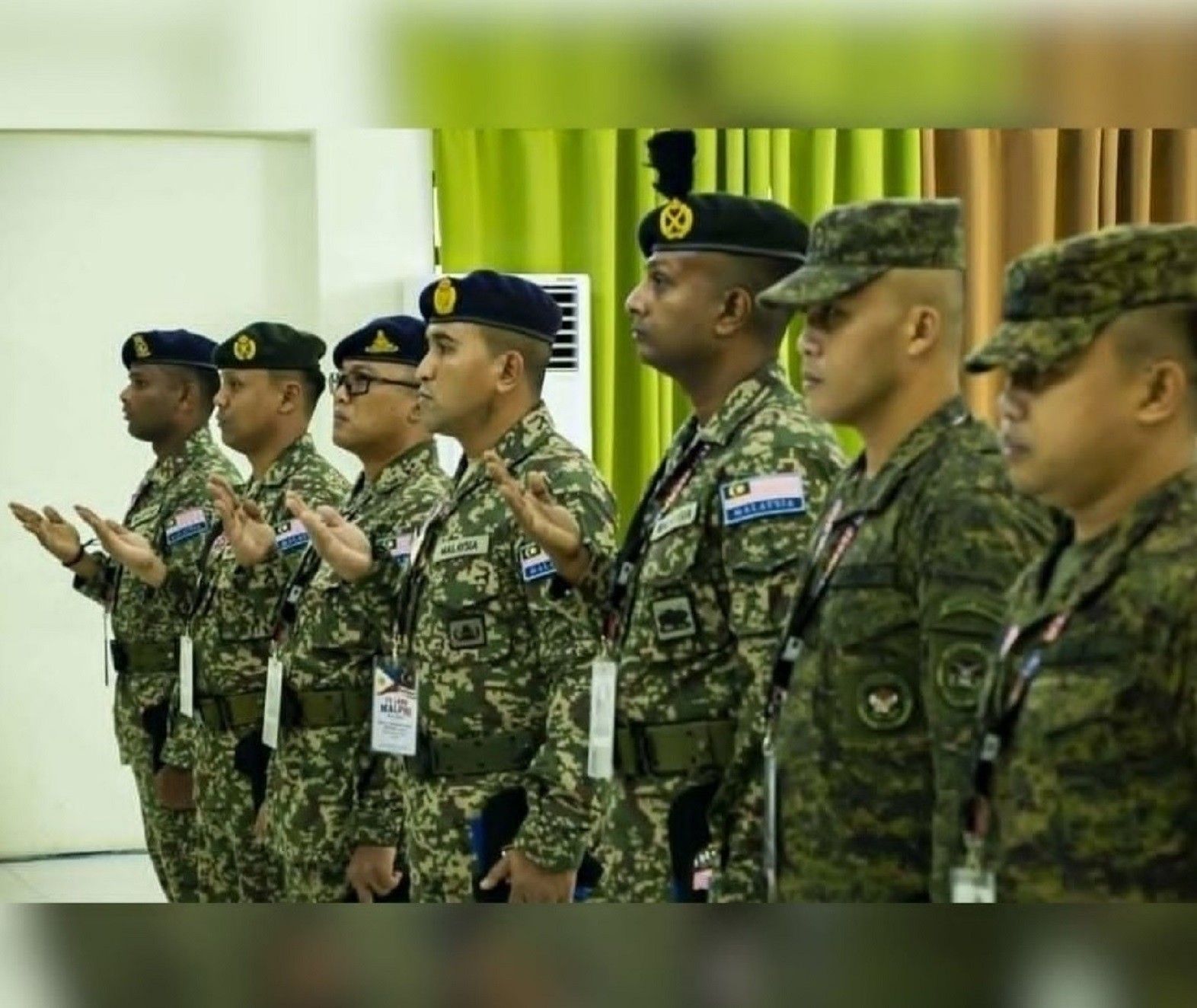Latihan pertahanan bersama Filipina dan Malaysia di Davao de Oro