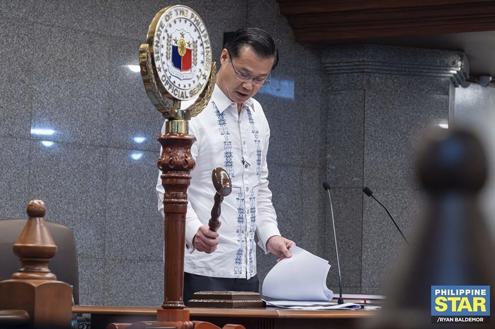 Senat Filipina tanpa presiden terpilih hingga Juli