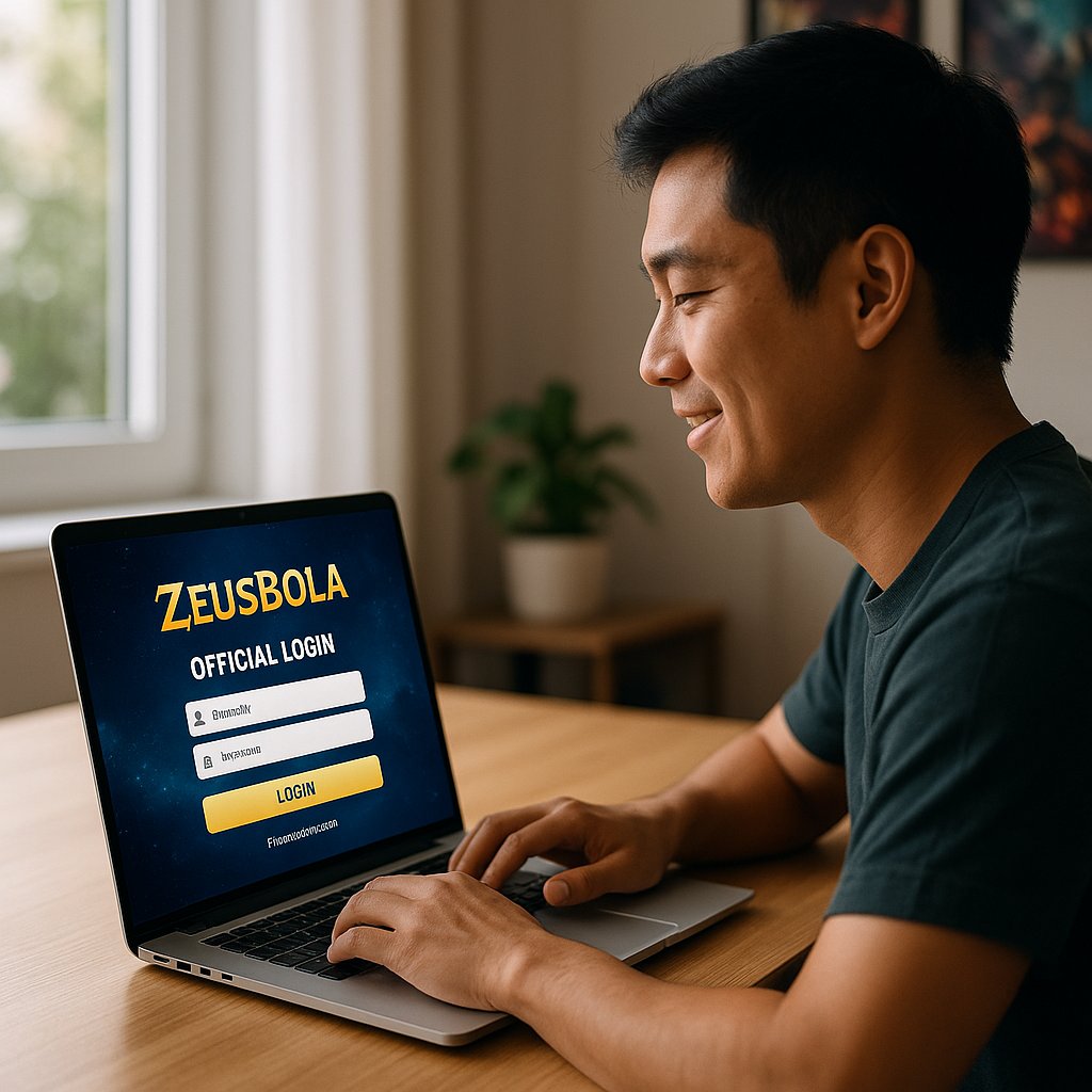 ZeusBola Permudah Pengguna Melalui Link Login Resmi Terbaru